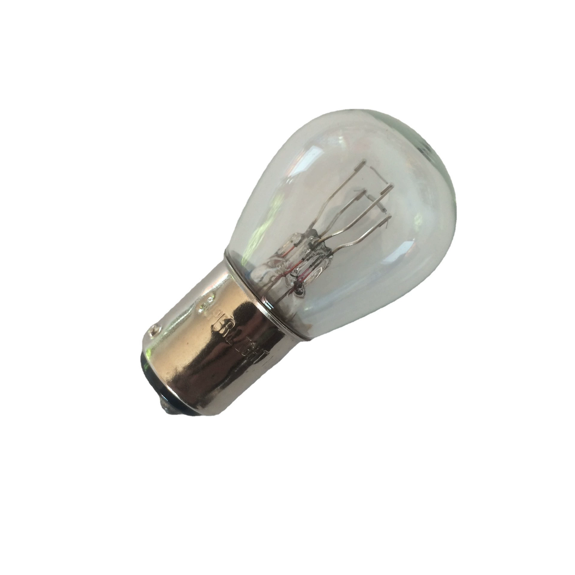 Автомобильный стоп-сигнал 1157 12V21W 24V21W высокая и низкая нога двухточечная галогенная лампа S25 задний фонарь