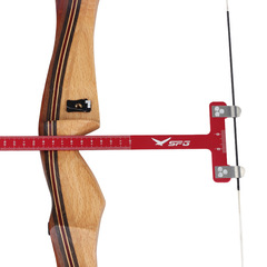 弓箭調弓T尺弓檔尺 弦距測量尺丁字鋁合金尺測量工具好用廠家直供