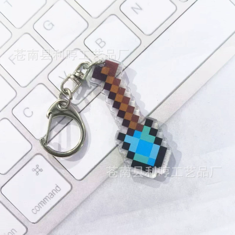 Cartoon acrylic keychain, backpack accessory