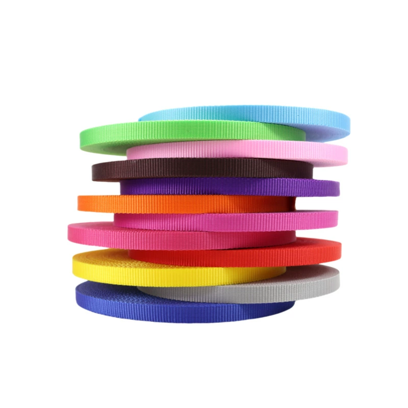 Производитель тканой ленты, оптовая продажа, красочные утолщенные бусины, полипропиленовая тесьма, лента для домашних животных, окантовка для багажа, сумки