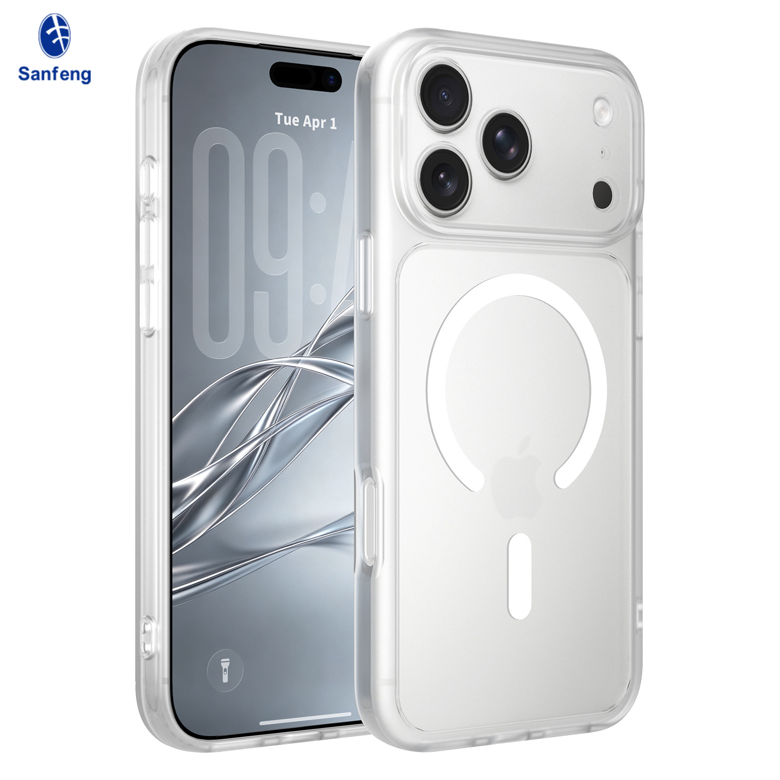 Cross - Border adecuado para iPhone 18promax carcasa de teléfono móvil, lente magnética sensible a la piel, paquete completo de protección Apple 17