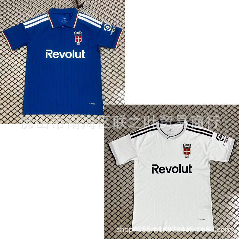 2627 New Model Serie a Como Jersey Cutrone Gabriello Duvaicas Sports Football Uniform 2627 New Model Serie a Como Jersey Cutrone Gabriello Duvaicas Sports Football Uniform