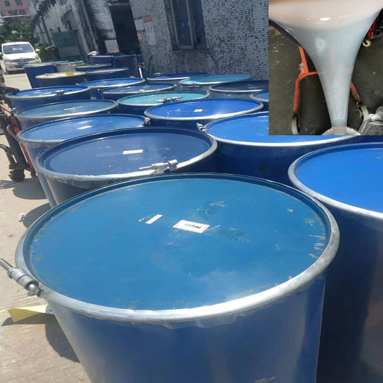 厂家直购缩合型硅胶 半透明乳白色模具硅胶 0-60度可调 大桶包装