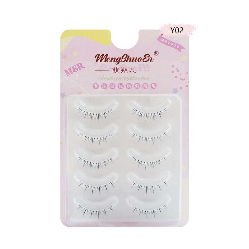Little evil dense desire to fake eyelashes, прозрачные стержни, вся природная имитация женской группы новичок к cos Барби