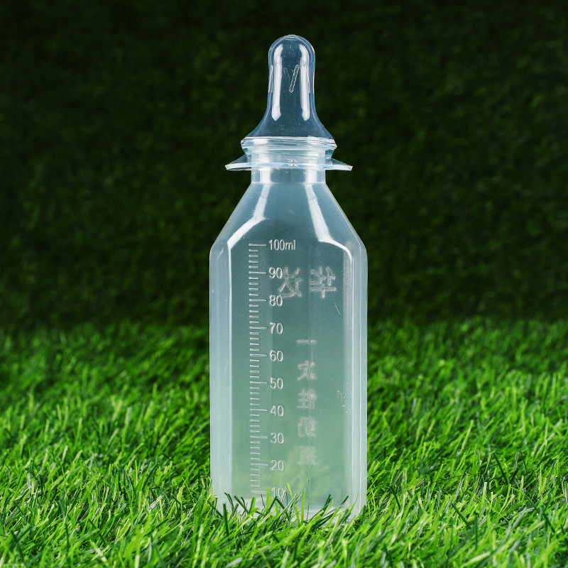 Disposable Baby Milk Storage Bottle Wide Mouth Milk Storage Bottle Maternal and Infant Premature Milk Storage Bottle Newborn Milk Storage Bottle 100ml