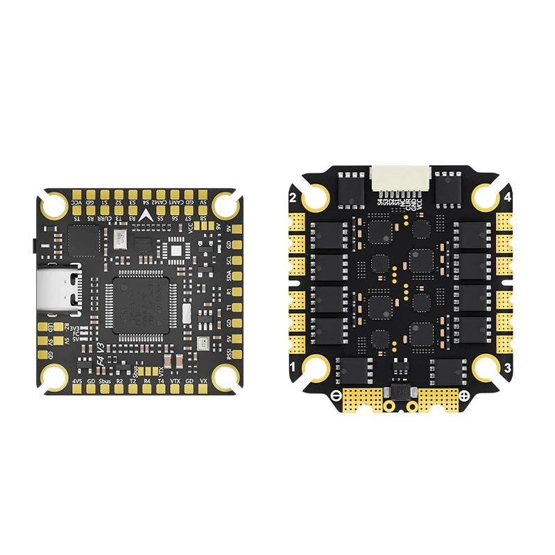 Aocoda-RC F455S V4 полётная башня F405 V4 полётный контроллер 55A ESC для модельного самолёта FPV
