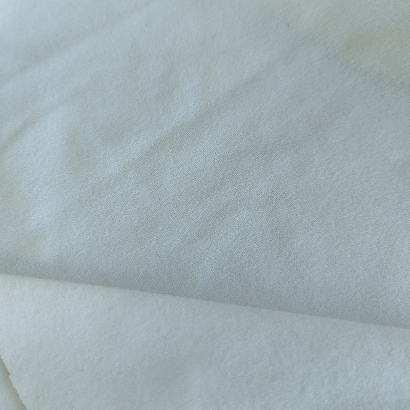 厂家供应经编磨毛莱卡 涤氨弹力加绒莱卡 服装内里睡衣保暖绒布