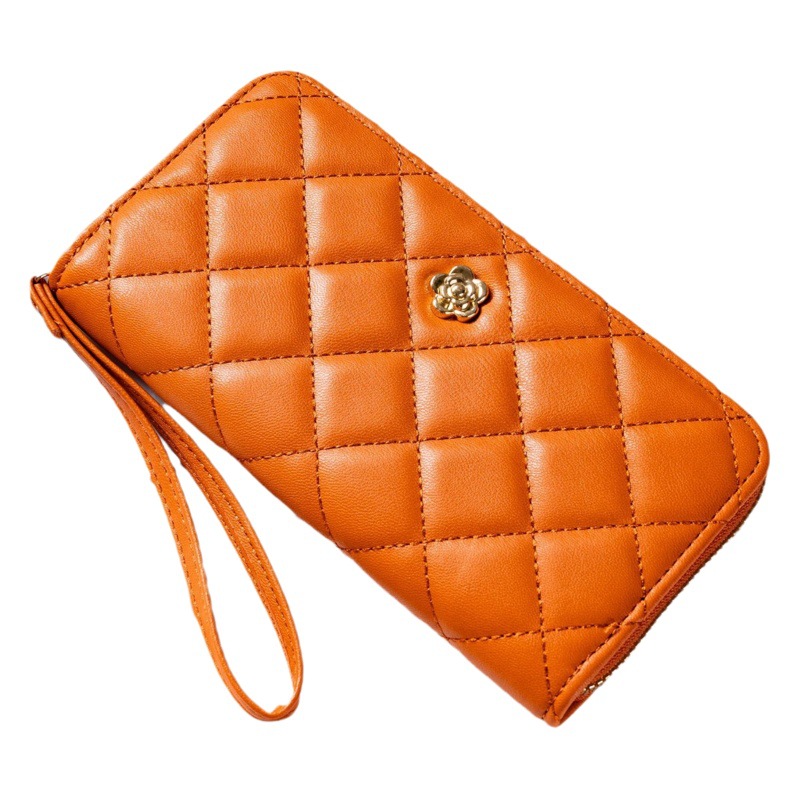 Transfronterizo europeo y americano, lujo ligero, fragancia fresca, bolso de muñeca para mujer, bolso de teléfono transfronterizo para mujer con múltiples tarjetas