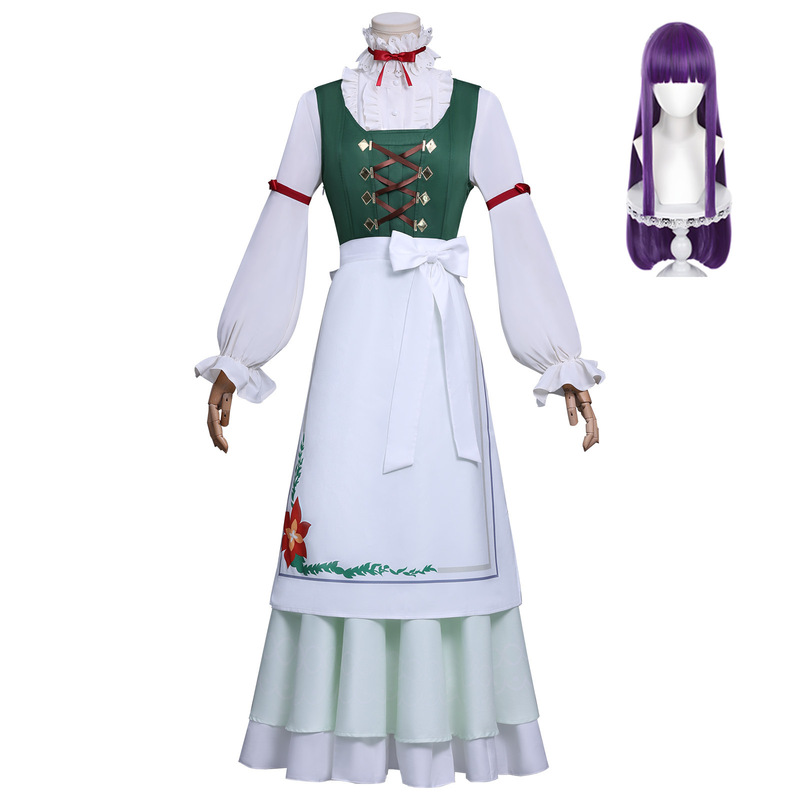 漫路人新番葬送的芙莉莲cos服 魔法使精灵菲伦cosplay二次元c服|undefined