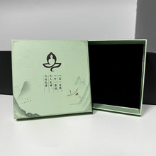 国风绿色礼盒核桃盘玩工具水晶绳猪毛刷手套抛光棉盘玩工具批发