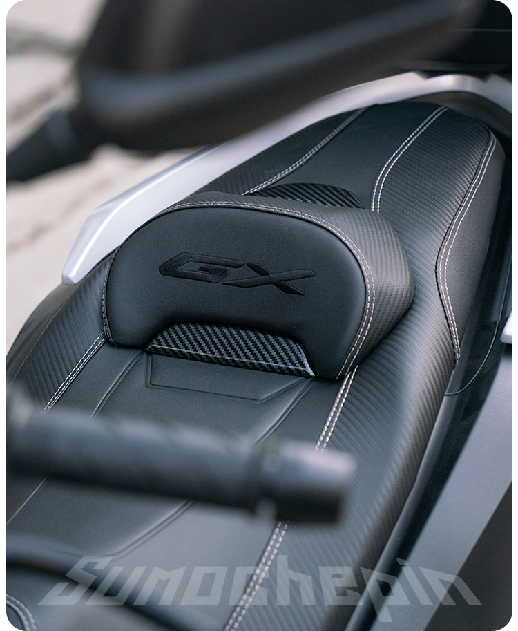 Suitable for Honda NS150GX modified motorcycle leather cushion assembly backrest lowered height breathable cushion