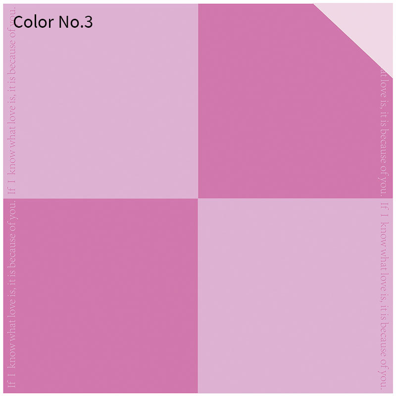 Floral fiesta fábrica mayorista engrosado flor flor florista paquete de papel de embalaje impermeable de regalos de dos colores