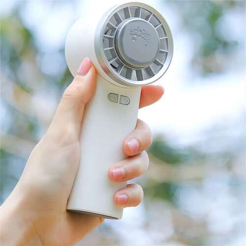 New Handheld Ice Cooling Fan, Desk Charging Student Outdoor Portable Mini Handheld Cooling Fan USB