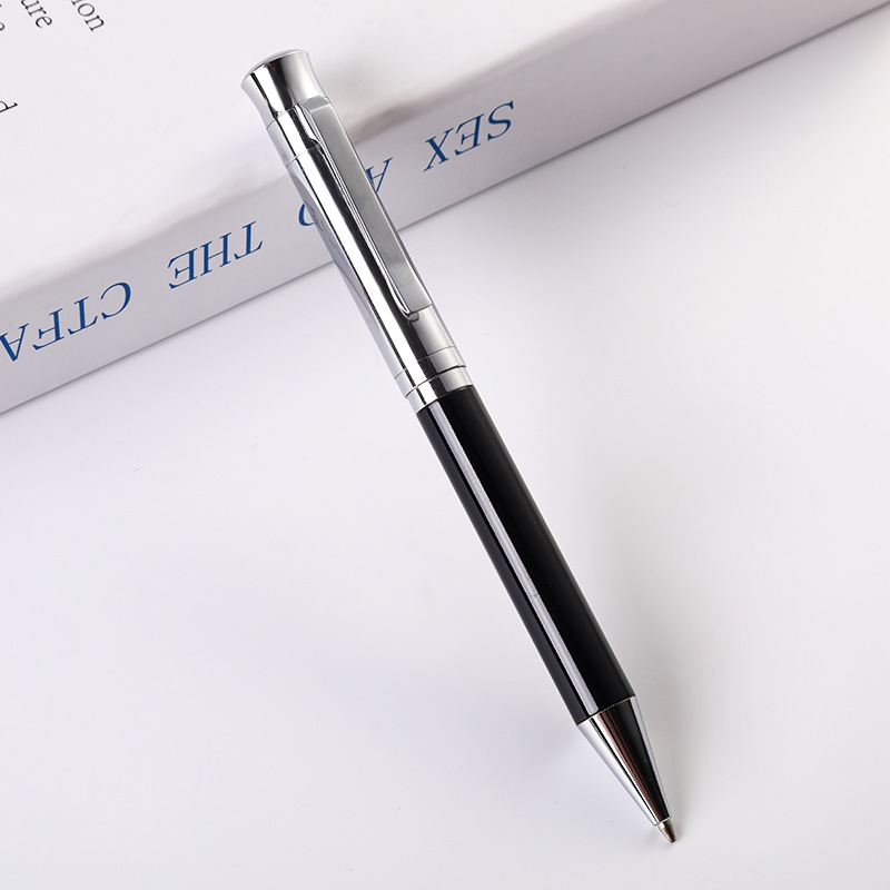 Pluma de metal de negocios personalizados publicidad pluma fábrica al por mayor firma pluma bolígrafo firma de metal pluma logotipo personalizado