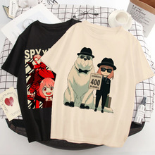 Men/women Kawaii Cartoon Anya Tee Shirt Spy X Family Tshirt