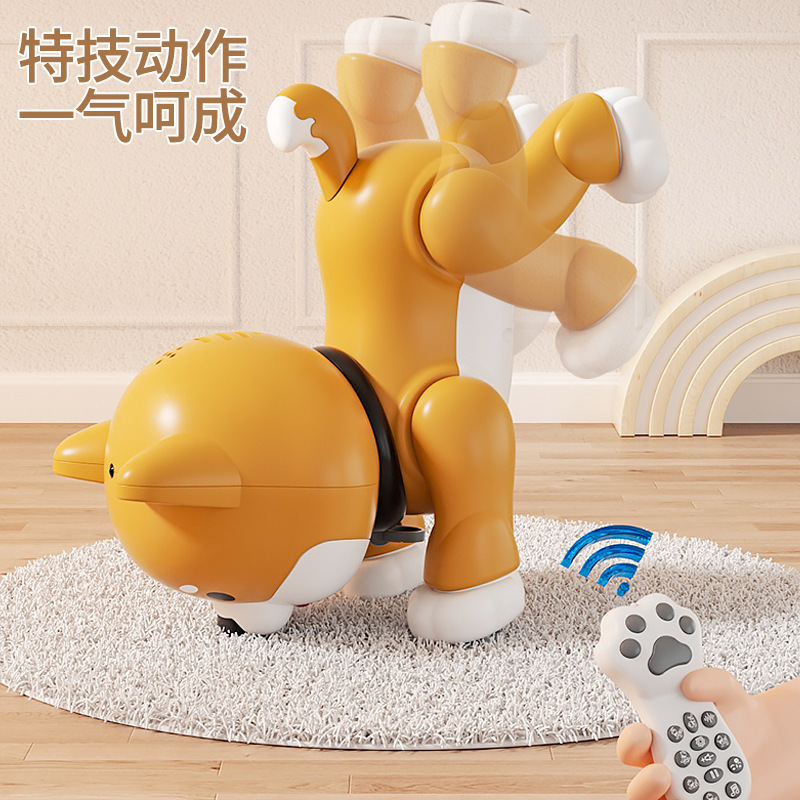 Robot de programación LeNeng perro de juguete infantil simulación de trucos para caminar y llamar robot de bolsa inteligente eléctrica image 4