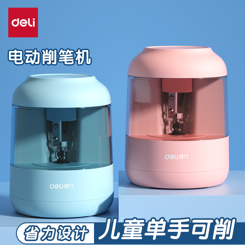 Cuchillo de lápiz automático Délico, cuchillo de lápiz eléctrico, cuchillo de lápiz especial para estudiantes primarios