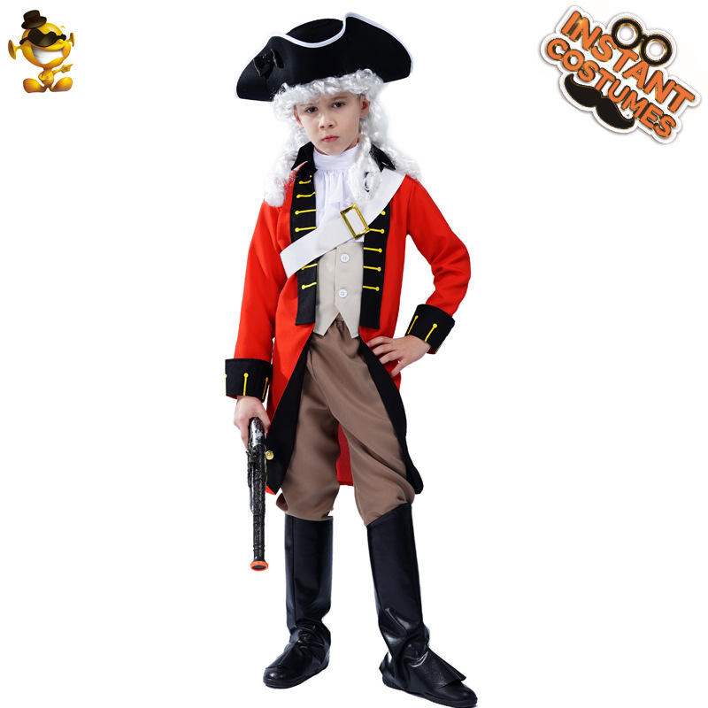 Niños pirata Cosplay traje de Halloween niño pirata Cosplay traje de pirata de los niños