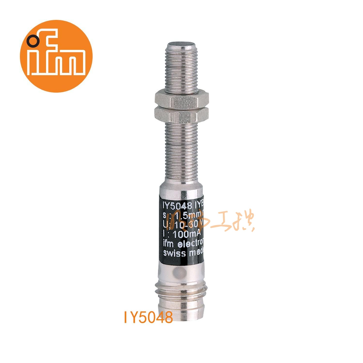 易福门传感器IY5048；1.5 mm 非齐平安装;1800 Hz;常开;DC; PNP