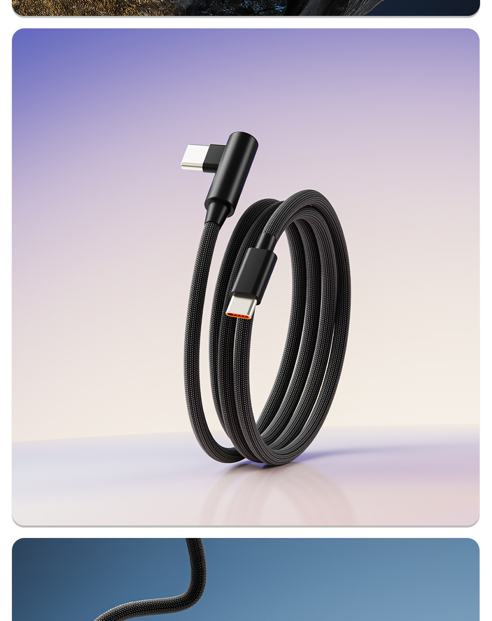 Suitable for Senna Grevia, this is a dedicated car fast-charging cable with a bent connector, a Type-C data cable, and a charging cable compatible with both Apple and Android devices