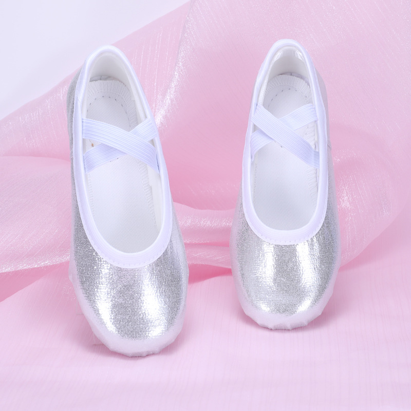 Dance Shoes for Kidsren, Soft-Soled Ballet Practice Shoes for Girls, Adult Classical Dance Chinese Ethnic Cat Claw Professional