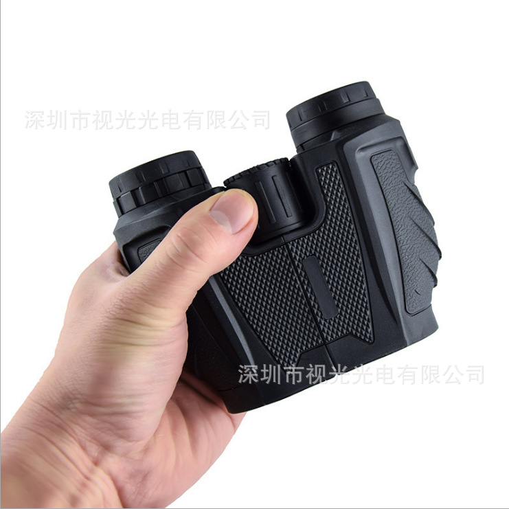 微光可视双筒望远镜 小保罗10X22便携全光学高倍高清
