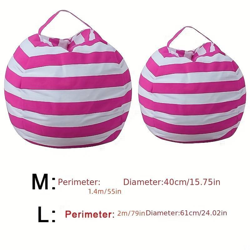 Bolsa de almacenamiento de juguetes de peluche para niños, bolsas de sofá creativas para niños, colcha de algodón de gran capacidad, cremallera, explosión transfronteriza