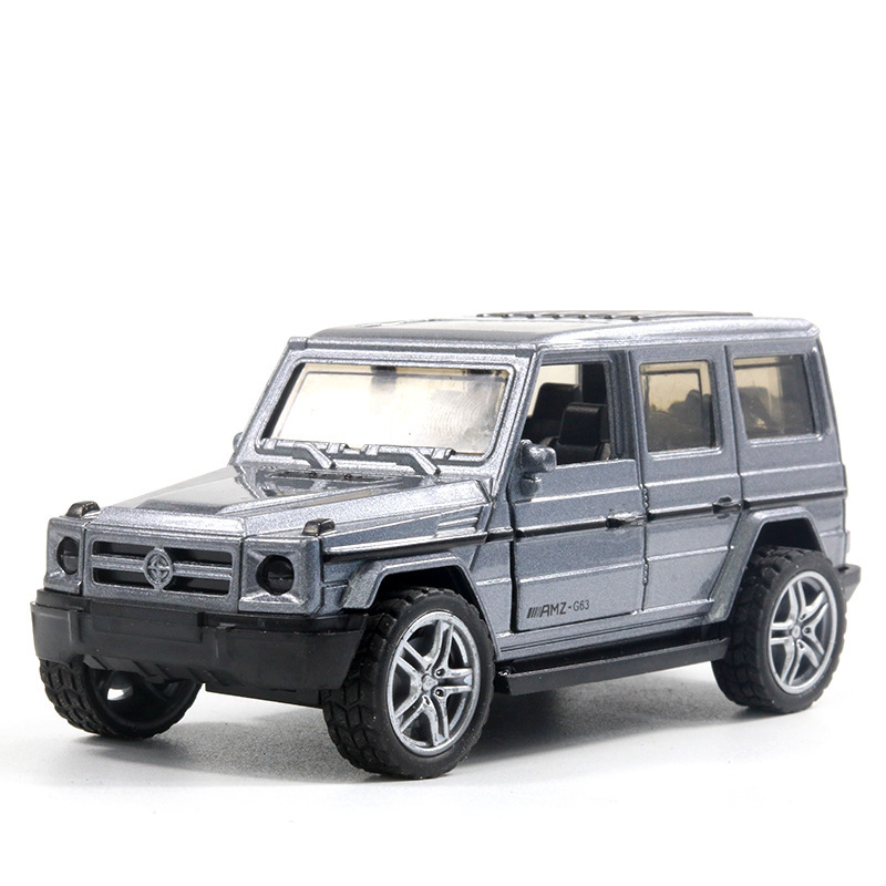 Return fuerza a granel aleación modelo de coche puerta abierta coche de juguete para niños niño decoración de pastel al por mayor