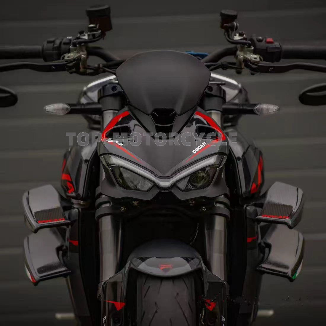 Suitable for Ducati Streetfighter V4V4S Motorcycle Front Windshield 2020-2024