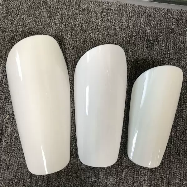 Football Shin Guards Made of Pbt Material, Specifically Designed for High-Impact Transfer Printing, Anti-Collision Protection, and Calf Shock Absorption
