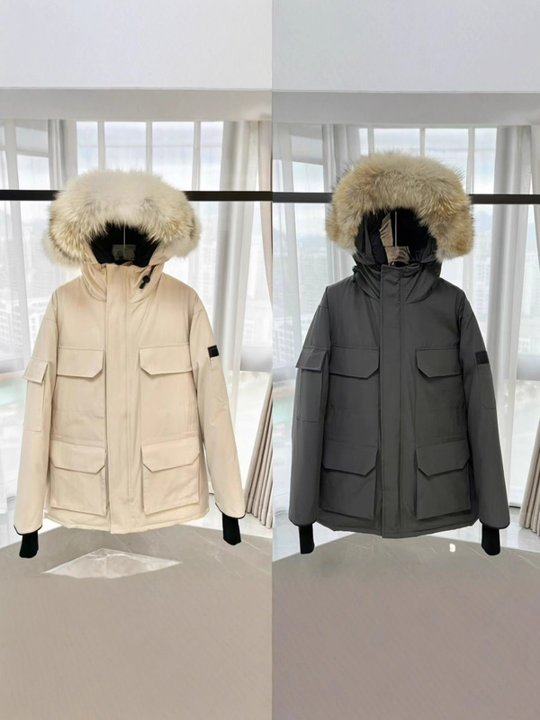 Expetion 高版本大鹅羽绒服08款远征男女同款加拿大连帽加厚外套|undefined