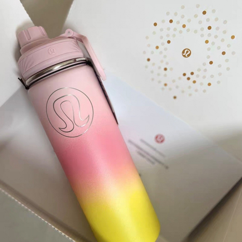 lulu运动水瓶户外保温杯瑜伽水杯710ML男女大容量|undefined