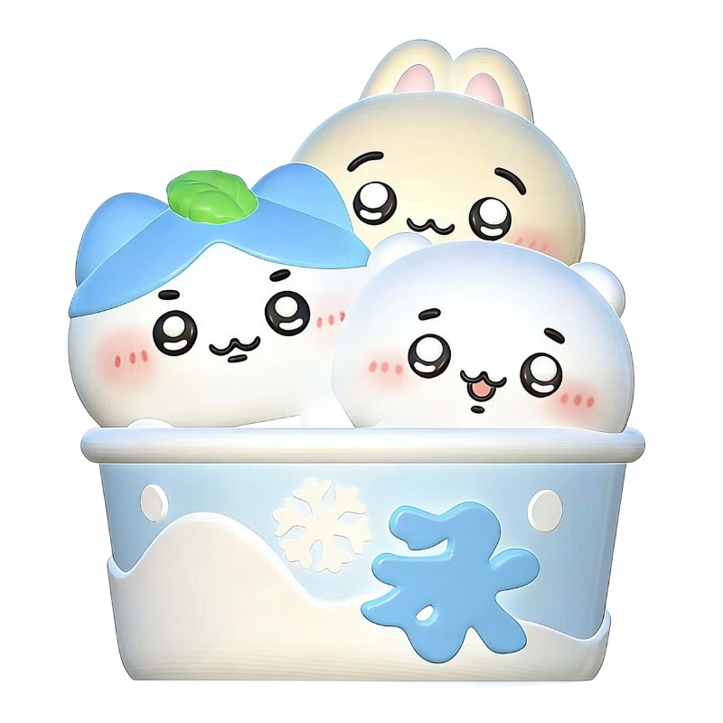 【99% Flawless】Jiyikawa Sanrio Ice Cream Aromatherapy Plaster Doll White Blank DIY Handmade Craft