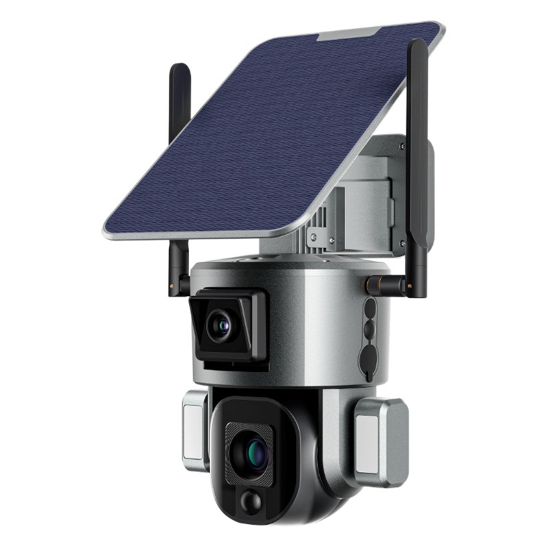 Cámara solar binocular visión de larga distancia zoom al aire libre impermeable Cámara solar