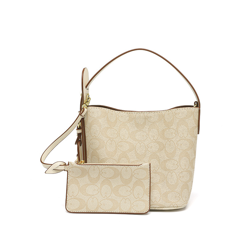 Bags for Women 2025 New Style, Versatile, High-Quality, Hand-Held Printed Bucket Bag, Large-Capacity Shoulder Crossbody Bag
