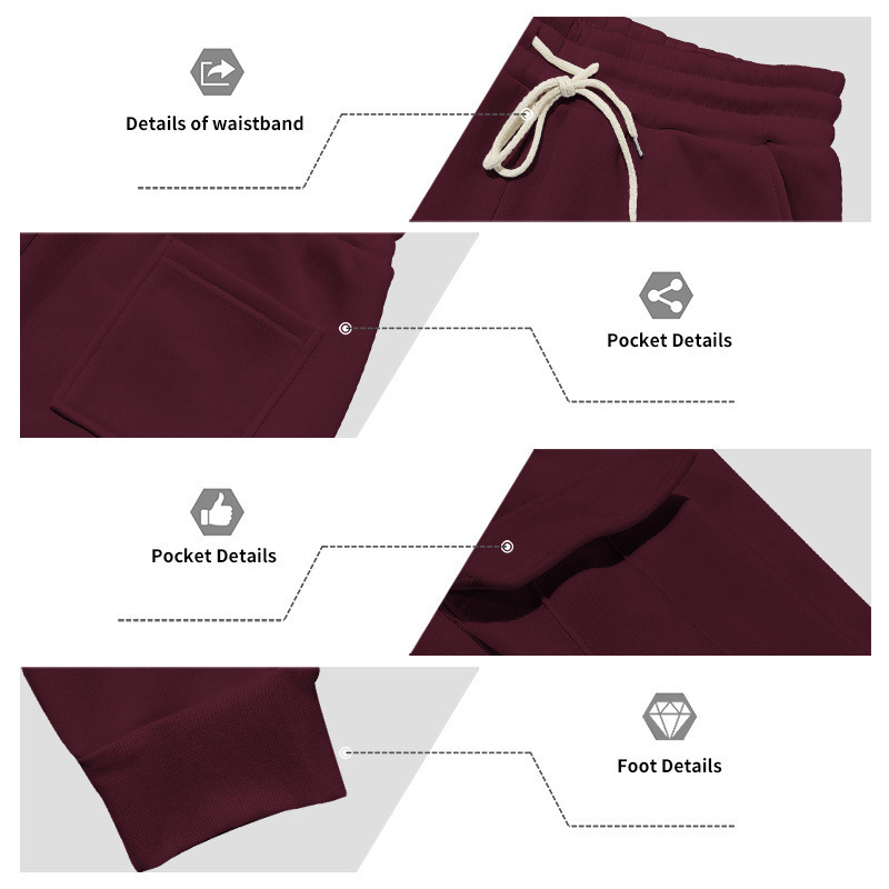 Men's Clothing Men's Heavyweight Fleece Lined Hooded Sweatshirt Set Style Simple Stylish Light Luxury Outdoor Workwear Commuter Warm_viptrois.com