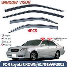 适用98-2003丰田皇冠车窗晴雨挡Toyota Crown s170 Window viosr