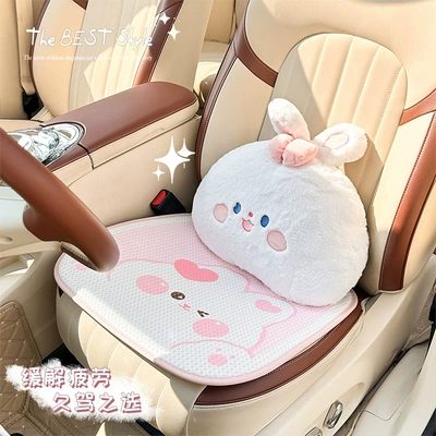 Universal Car Headrest and Lumbar Support: Waist support