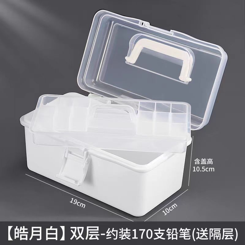 三層収納ボックス、薬箱、アートツール、化粧品箱、緊急収納ボックス、釣り箱、卸売、越境|undefined
