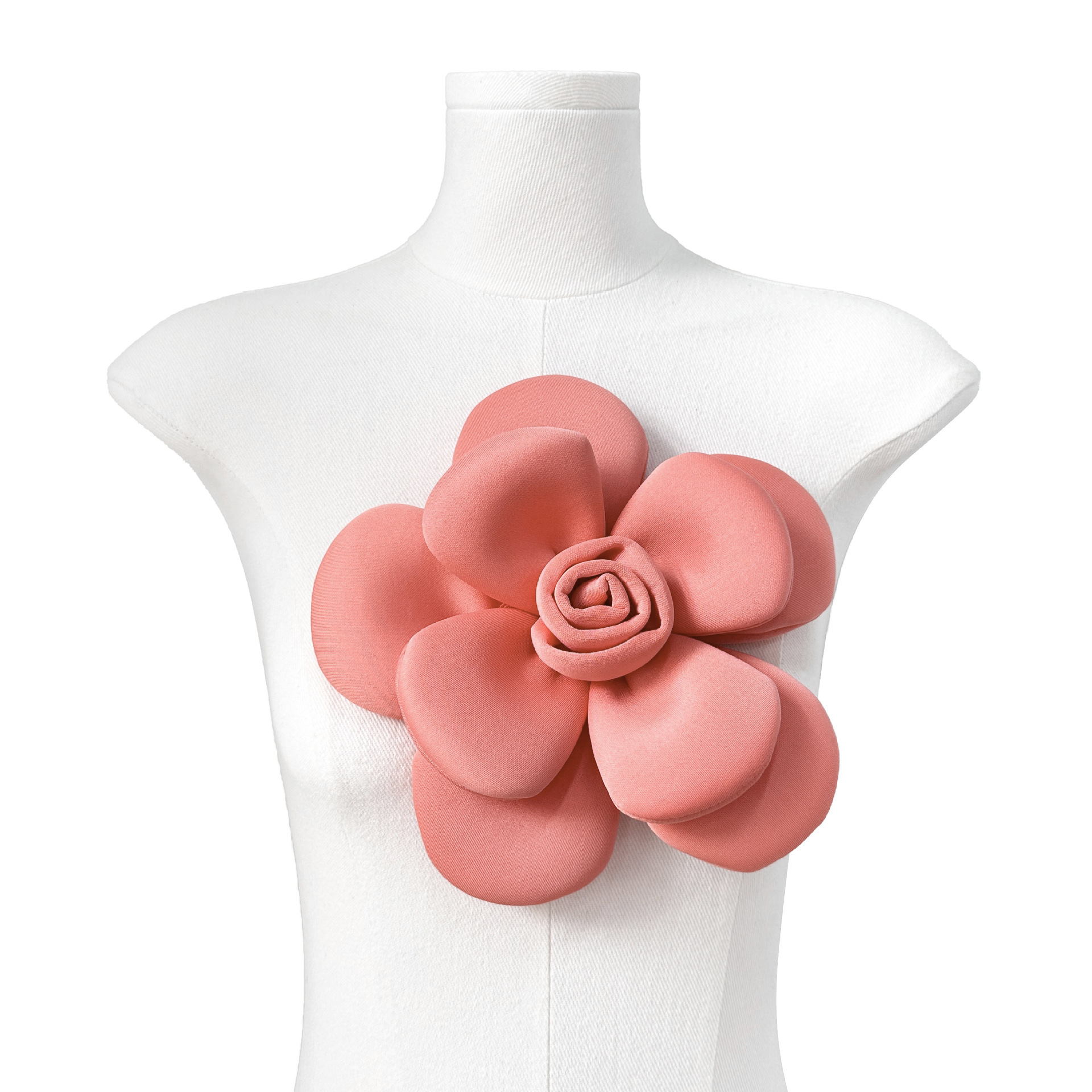 Europa y América estereoscópicos camellia flores grandes flores pectoral bolsos accesorios vestidos ropa de baño accesorios de boda image 16