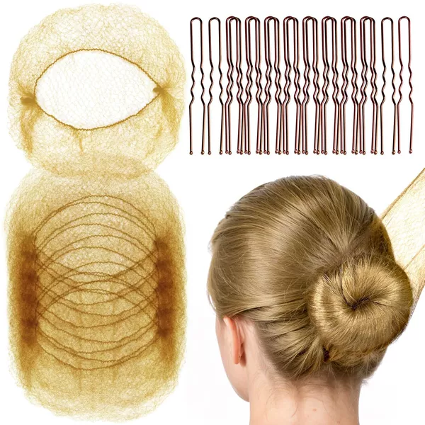 Light brown 50 + 50 U-shaped clip 70g