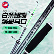 光威刚涛筏二代岸筏竿矶钓竿白条马口翘嘴软调鱼杆抛竿筏钓杆渔具
