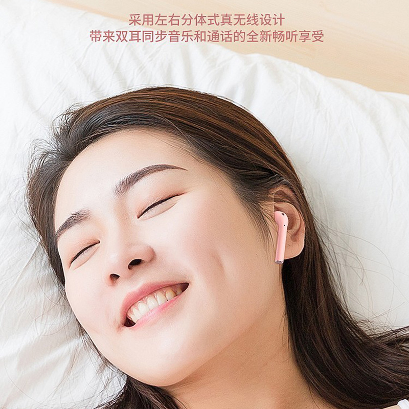 Excelay auriculares Bluetooth transfronterizos i12 macarons de larga duración de batería binaural almacén eléctrico real fábrica de origen de tapones para los oídos inalámbricos