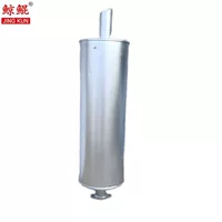 Фабрика продажи WuZheng Alchi глушитель световой карты глушитель WuZheng Alchi круглый 1,5 утолщение глушитель бесплатная доставка