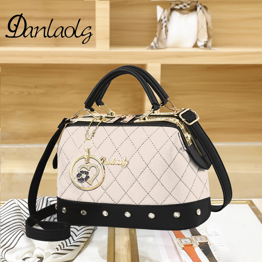 Bolsos de Cuero Jindi para Mujer, Bolso de Hombro Moderno 2025, Artículo Popular Transfronterizo, Dropshipping