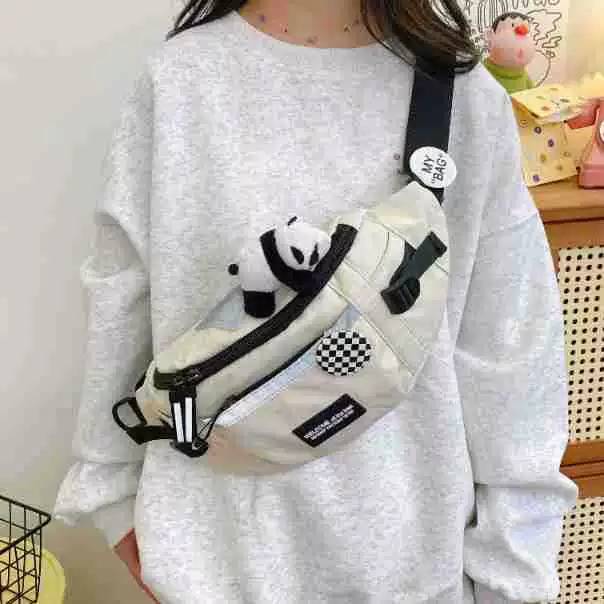 Трансграничный новый стиль Харадзюку ветер прилив нагрудная сумка мужской дикий нейтральный ветер посыльный сумка большая емкость водонепроницаемая велосипедная сумка на плечо