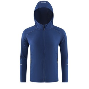 Men's and Women's Running Windbreaker, Lightweight Jacket, Wholesale Long-Sleeved Hoodie, Quick-Drying Reflective Fitness Clothing, Customizable Logo