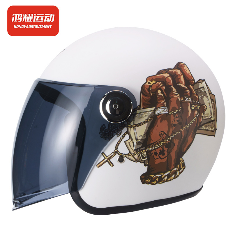 매트 화이트-금빛 연도