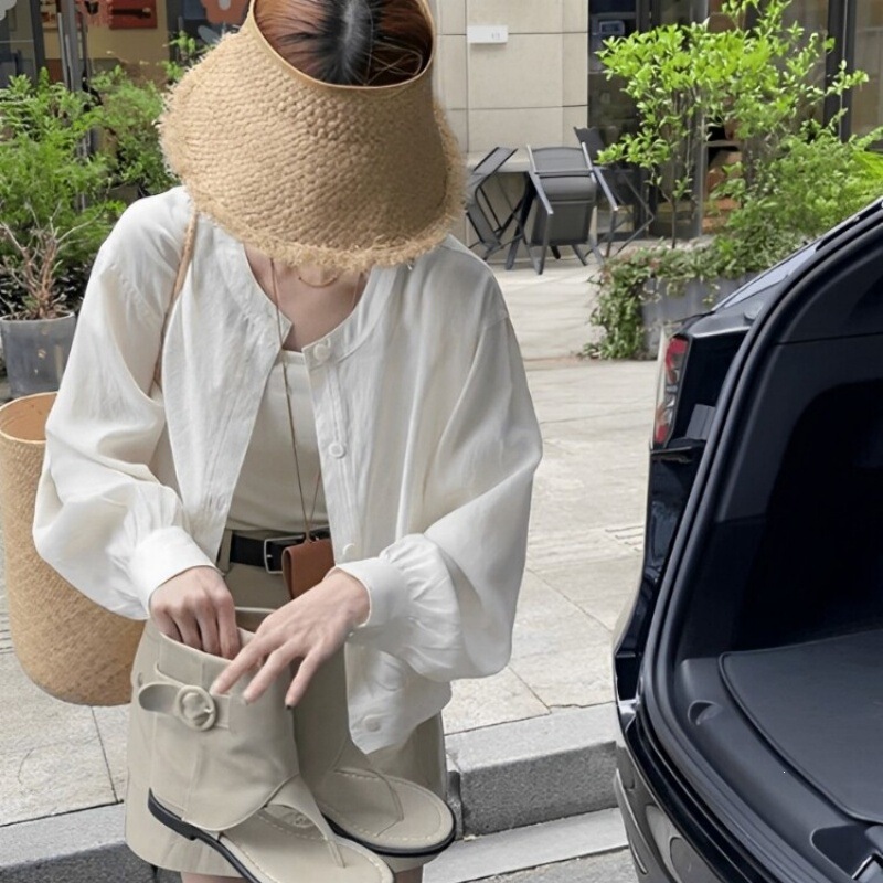Sun Protection Shirt for Women, Summer 2026 New Style, Japanese and Korean Casual Fashion, Stylish Short Cardigan, Thin Jacket Sun Protection Shirt for Women, Summer 2026 New Style, Japanese and Korean Casual Fashion, Stylish Short Cardigan, Thin Jacket