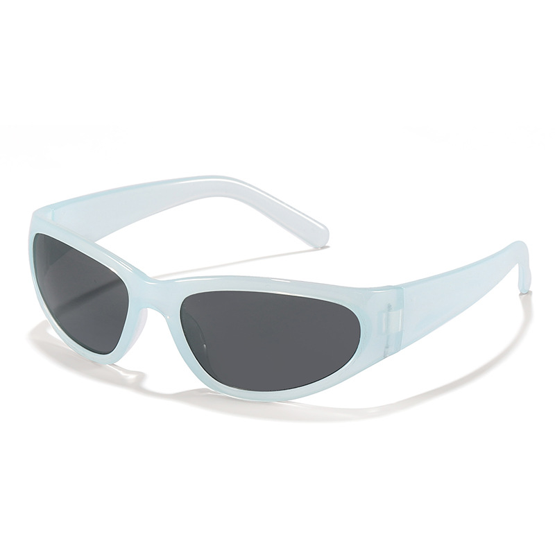 Y2g Millennium estilo nicho diseño gafas de sol dulce amargo Oval gafas deportivas 2023 Nuevo estilo ins gafas de sol